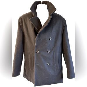 J.Crew Wool Peacoat Black Medium